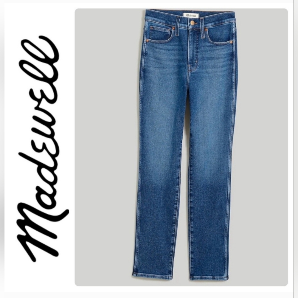 Madewell Curvy Stovepipe Jeans NWT Size 31